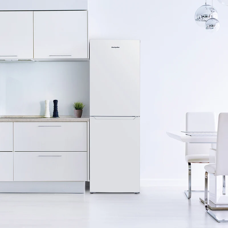 Montpellier MNF167EW 50/50 No Frost Fridge Freezer in White
