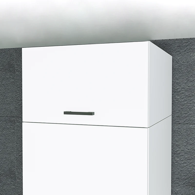 Roomart Aufsatzschrank C60 - 60 cm, Klappschrank mit Gasdruckklappe, in 3 Farben