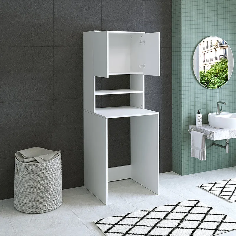 Roomart Waschmaschinenschrank ATLANTIC-III, 65 cm, Überbauschrank mit Oberschrank, in 4 Farben