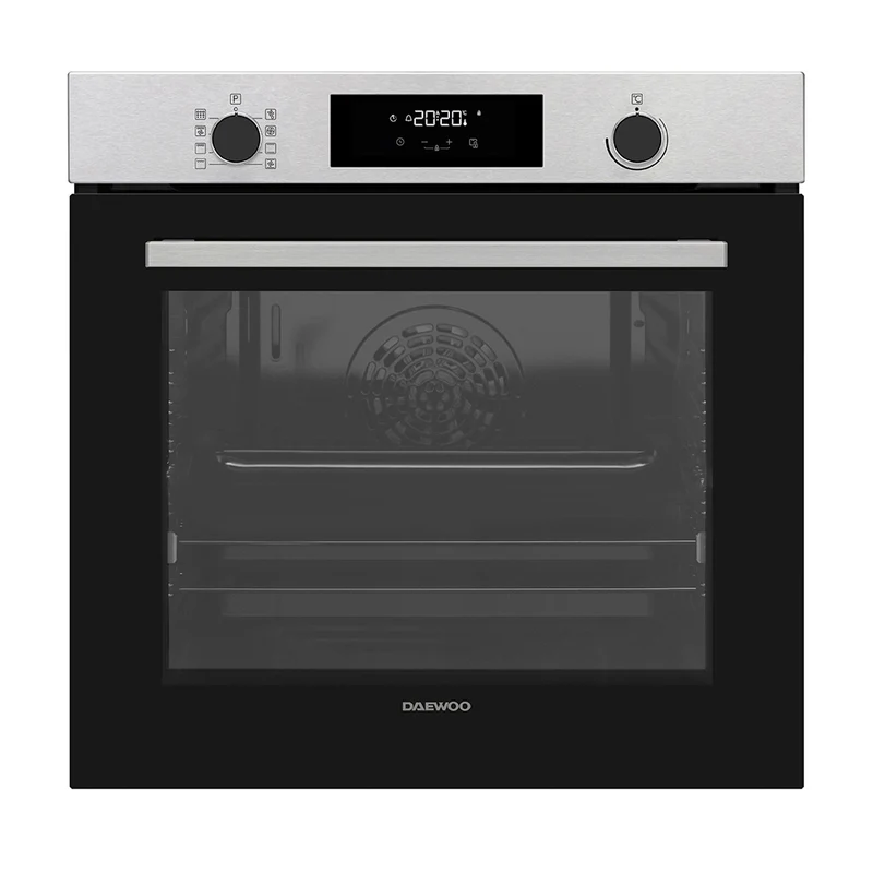 Daewoo BO7PR28MXNH-ES Built-In 78lt. Pyrolytic Multifunction Oven, Inox