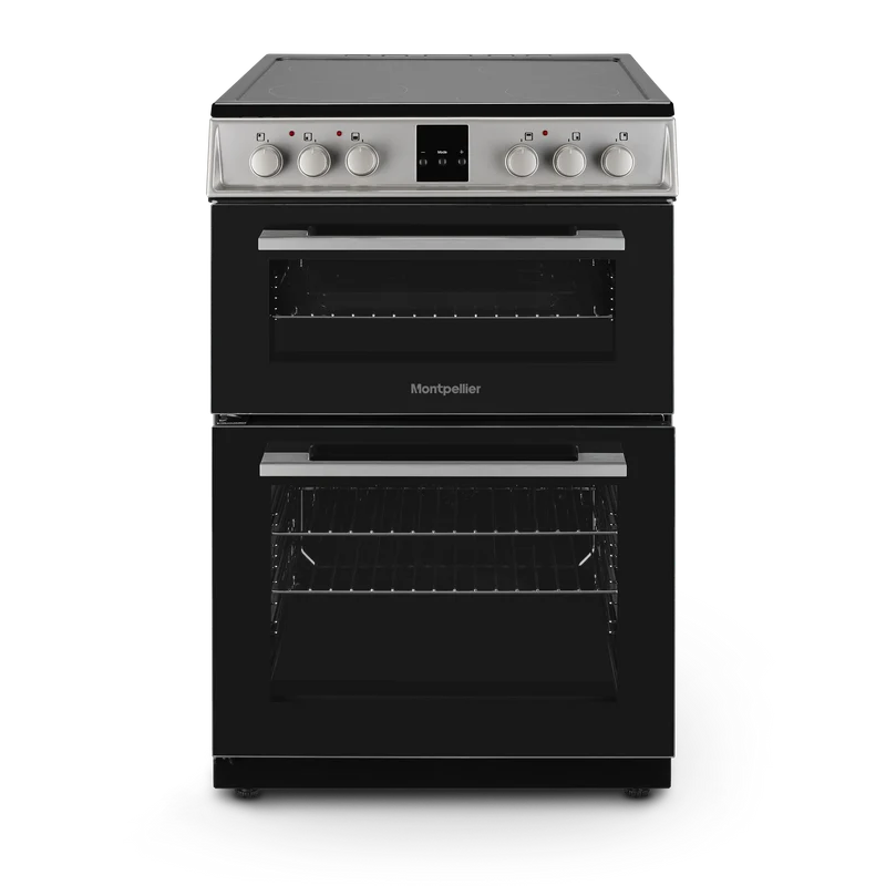 Montpellier MDOC60FS 60cm Ceramic Double Oven Silver