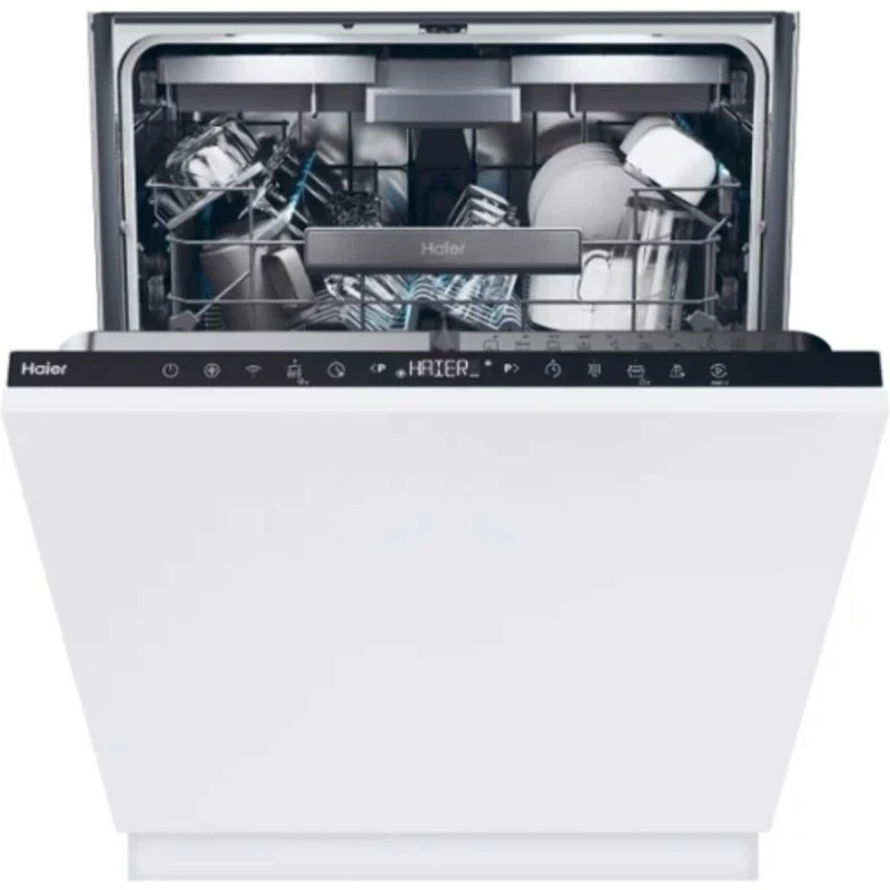 Haier Washlens Plus Fully Integrated Full-Sized Dishwasher - XI 6C4S3FSB-80