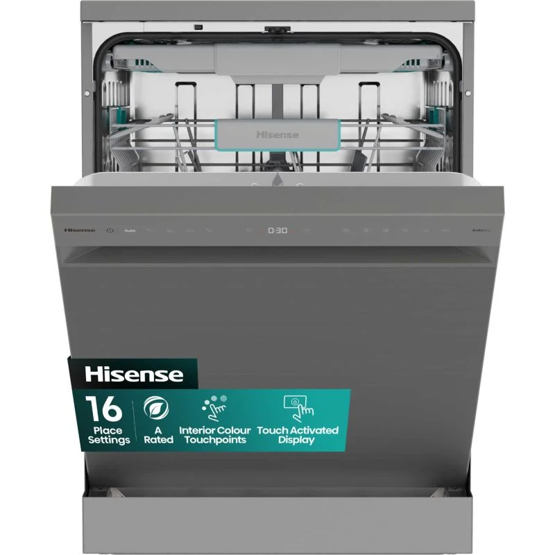 Hisense Hi6 Freestanding Full-Sized Dishwasher - HS663A90XUK