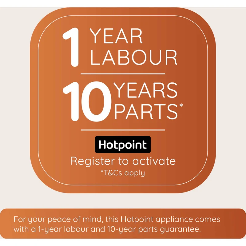 Hotpoint Freestanding Full-Sized Dishwasher - H7F HS41 UK