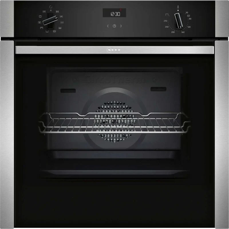 NEFF N 50 B3ACE4AN3B Slide&Hide Built-In Single Oven - Stainless Steel