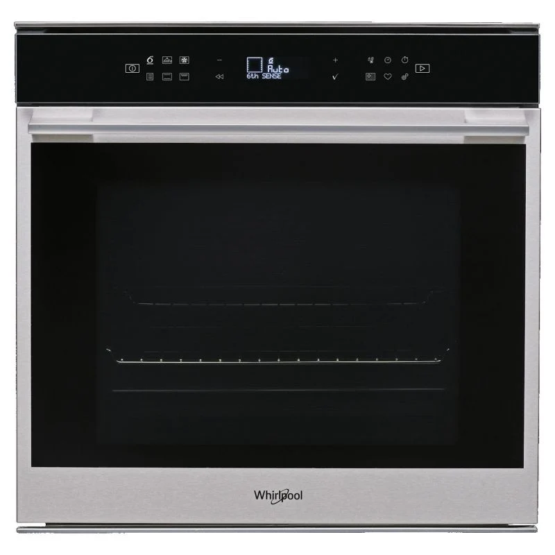 Whirlpool W7OM44S1P 73l Built-In Electric Pyrolytic Single Oven - Stainless Steel
