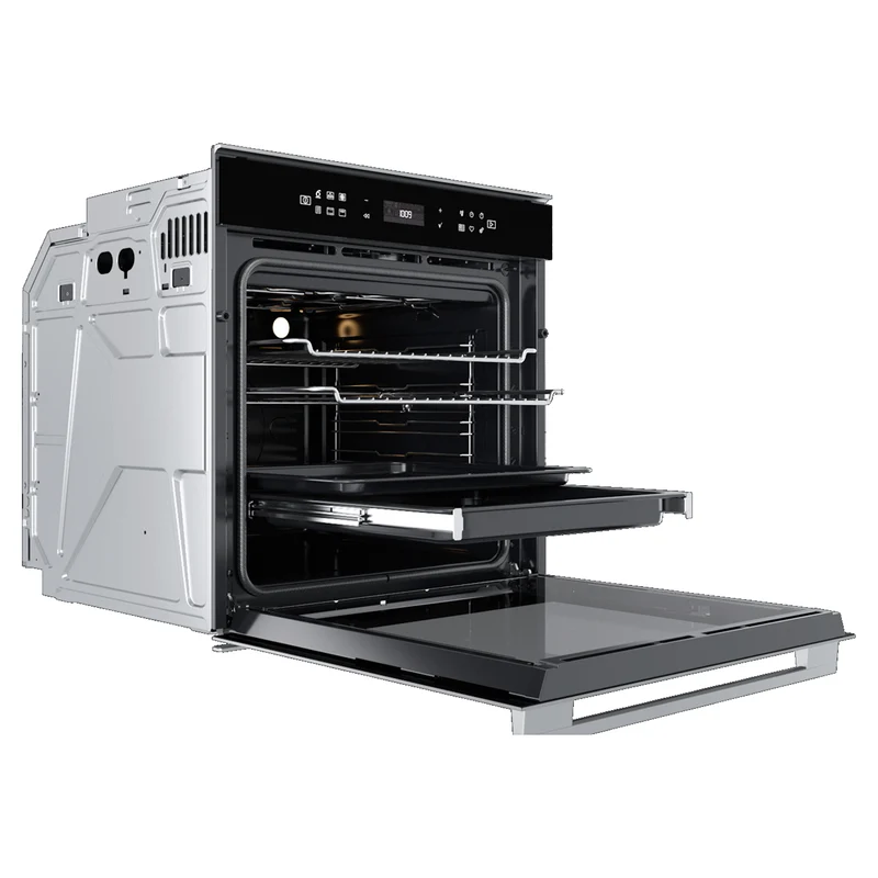 Whirlpool W7OM44S1P 73l Built-In Electric Pyrolytic Single Oven - Stainless Steel