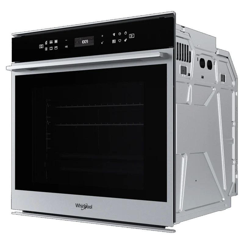 Whirlpool W7OM44S1P 73l Built-In Electric Pyrolytic Single Oven - Stainless Steel