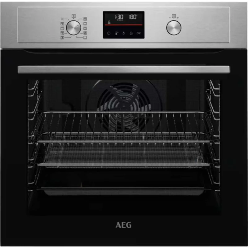 AEG BPX535A61M 3000 AirFry Pyrolytic Self Clean Oven - Stainless Steel