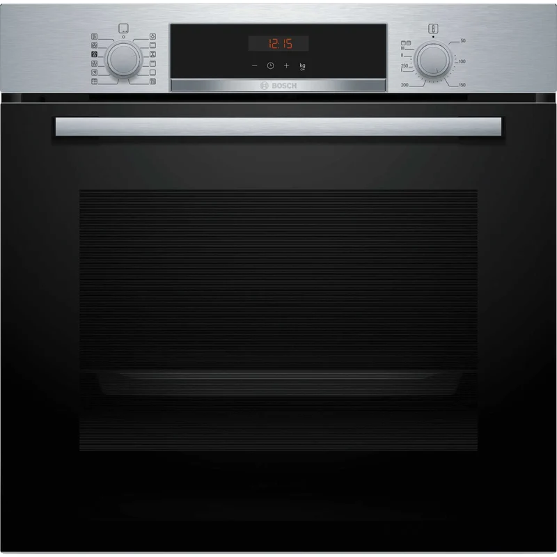 Bosch Series 4 HQA574BS3B Built-in Single Oven with Steam Function - Stainless Steel