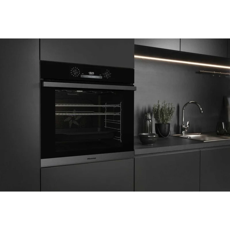 Hisense BSA65222PBUK Built-in Oven - EvenBake & Pyrolytic Self-Clean