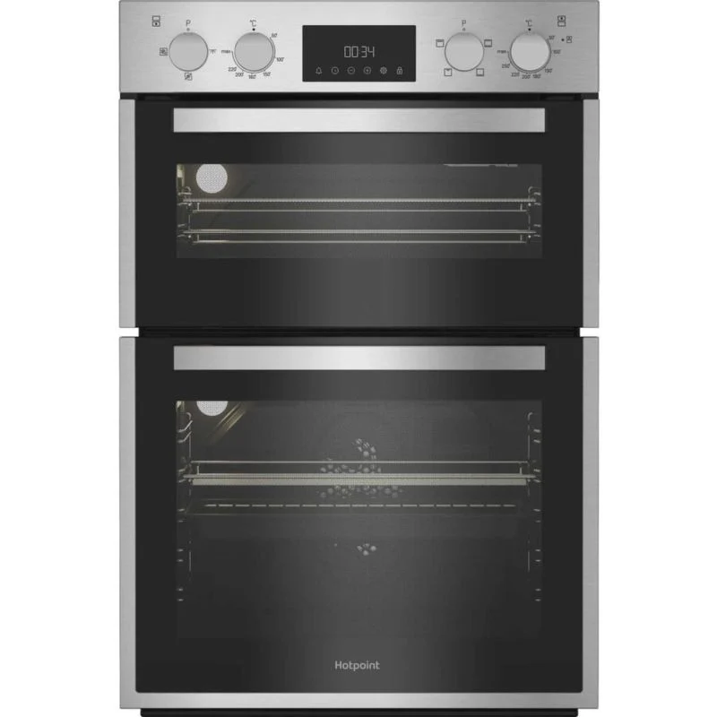 Hotpoint DIH 10D IX Built-In Double Oven - Stainless Steel