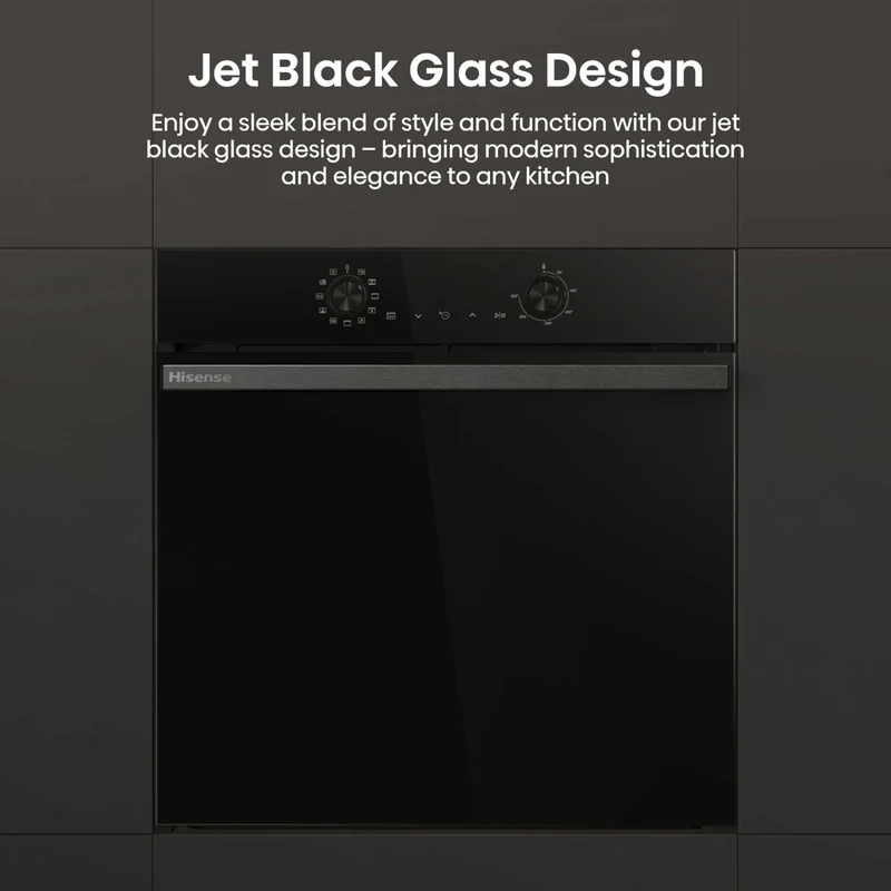 Hisense BI622ABPGUK Hi2 77L Built-in Electric Steam Oven - Black