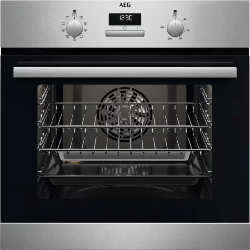 AEG BCX23101EM Built-in Oven with Catalytic Cleaning - Stainless Steel