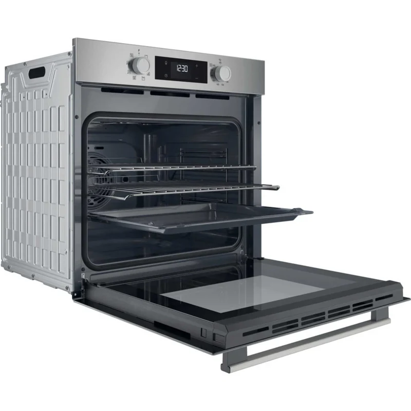 Hotpoint HO 255H X UK Class 2 Multiflow Single Electric Fan Oven - Stainless Steel