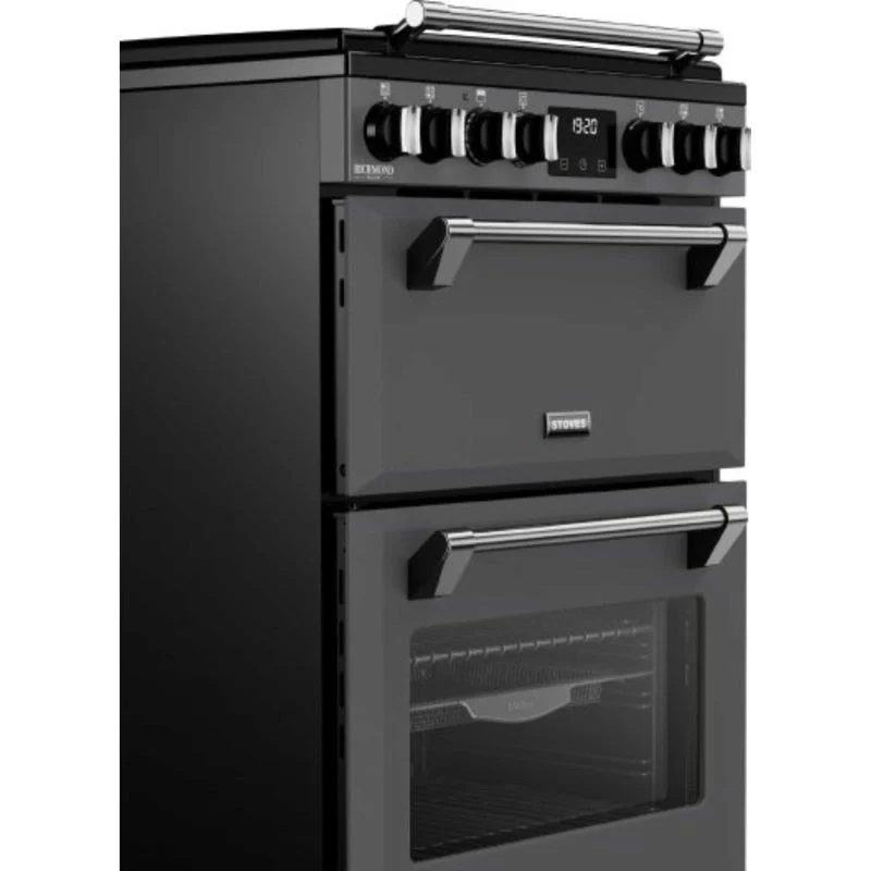 Stoves Richmond Deluxe 60DF 60cm Dual Fuel Double Oven Cooker - DXMRARICH60DFANT