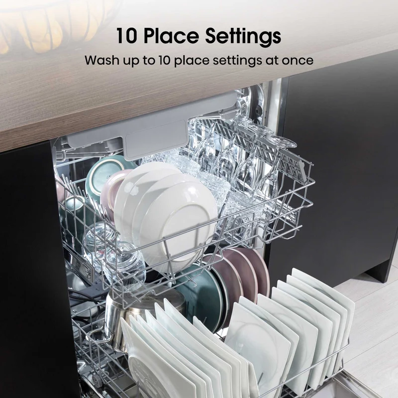 Hisense Hi4 Freestanding Slimline Dishwasher - HS523E15WUK