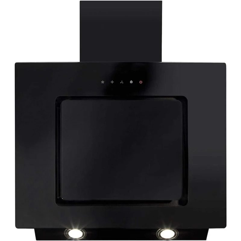 CDA EVA60BL 600mm Chimney Cooker Hood