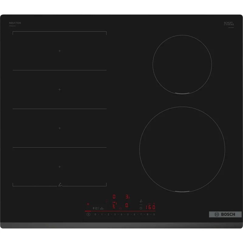 Bosch PIX631HC1E Series 6 60cm Induction Hob - Black