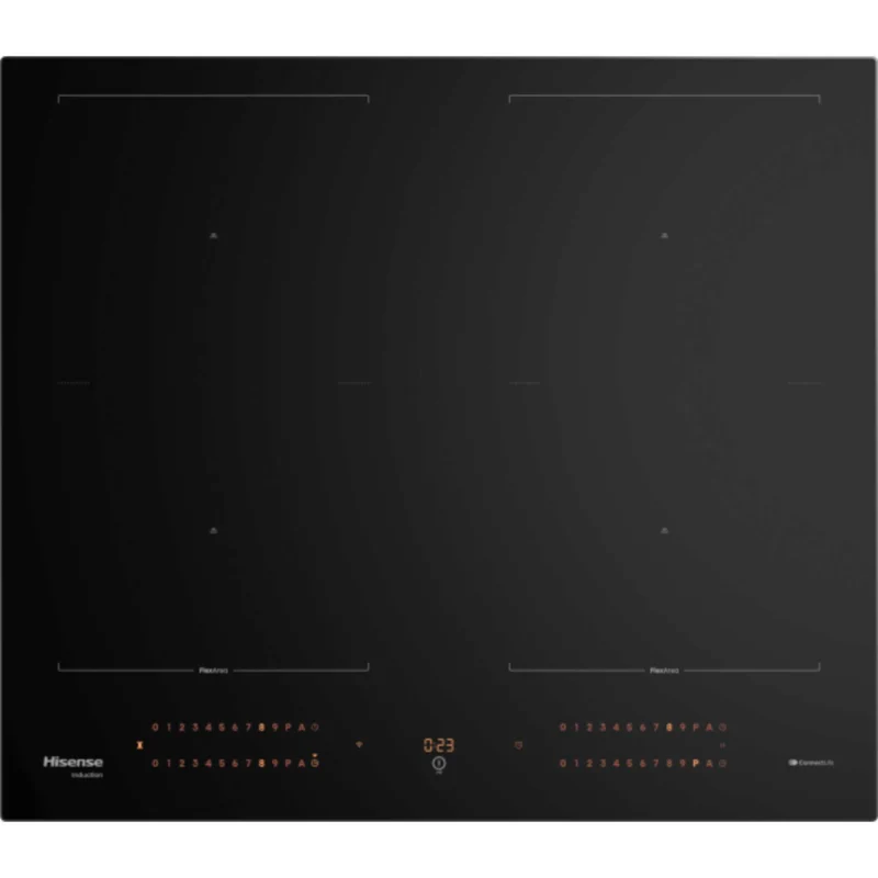 Hisense HI6443BSCWF Hi8 60cm 4 Zone Induction Hob - Black