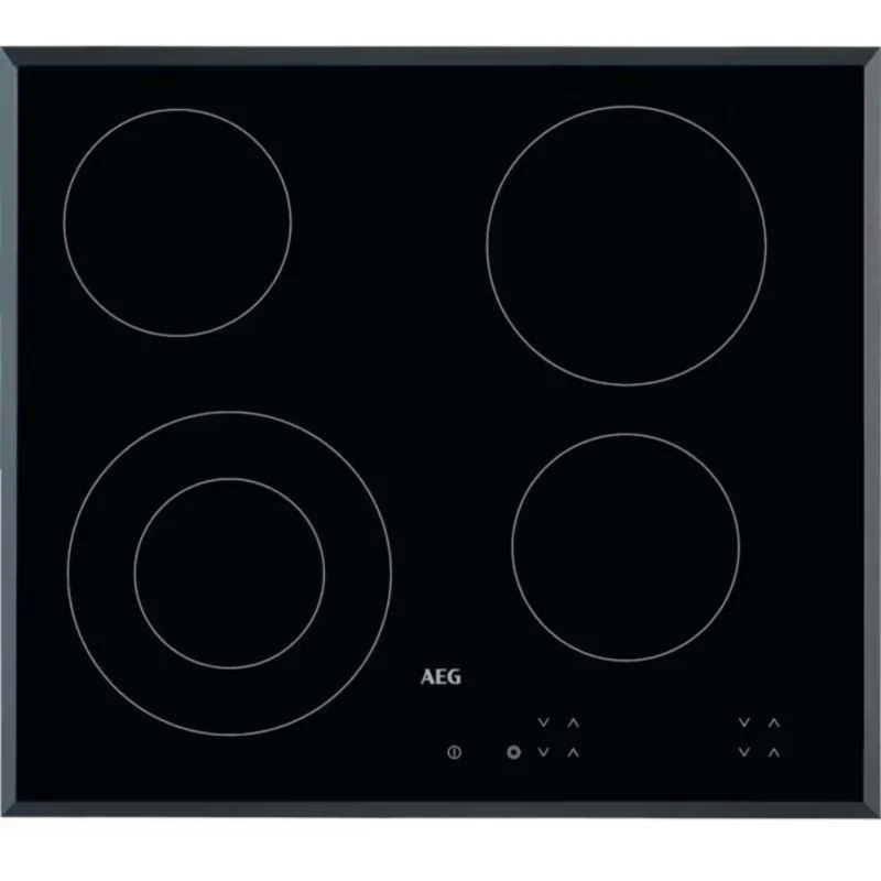 AEG HK624010FB 60cm Built-In 4 Zone Ceramic Hob