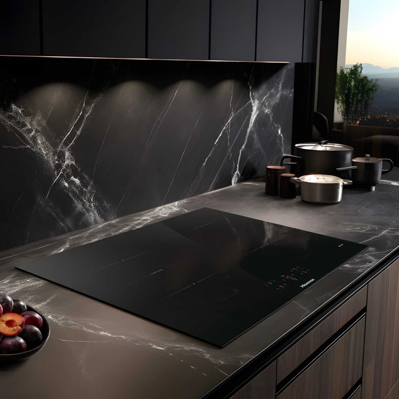 Hisense HI6421BSC 60cm 4 Burner Induction Hob - Black