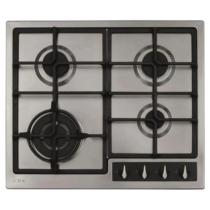 CDA HG6351SS 60cm 4 Burner Gas Hob