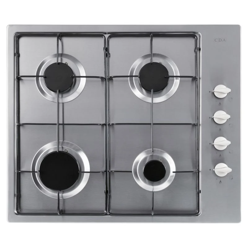 CDA HG6151SS 60cm 4 Burner Gas Hob