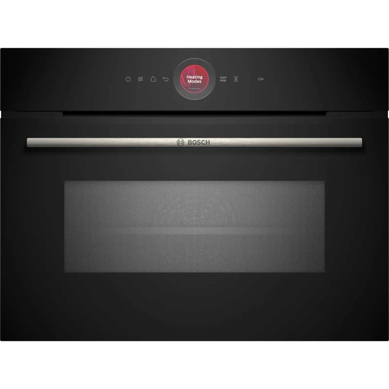 Bosch Series 8 CMG7241B1B Built-In Smart Single Oven with Microwave Function - Black