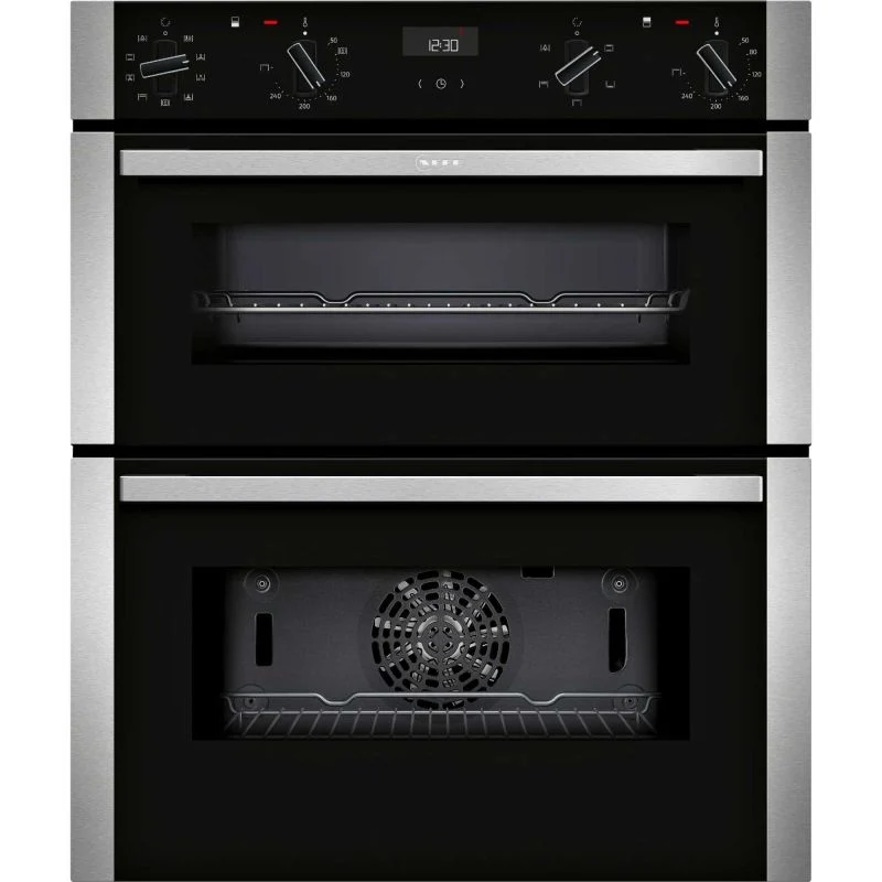 NEFF N 50 J1ACE2HN0B Built-In Double Oven - Stainless Steel