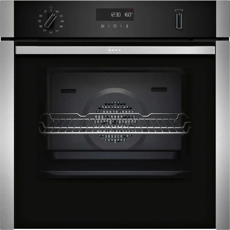 NEFF N 50 B6ACH7AN7B Slide&Hide Built-In Smart Single Oven - Stainless Steel