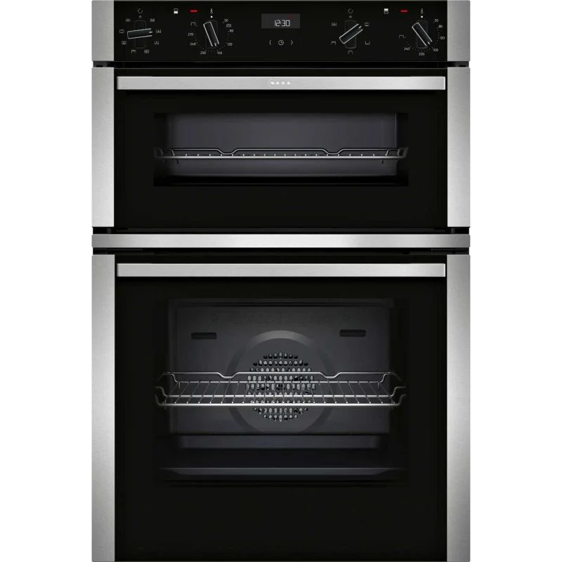 NEFF N 50 U1ACE2AN3B Built-In Double Oven - Stainless Steel