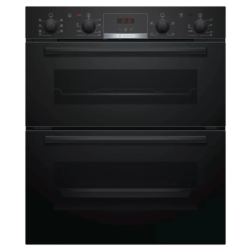 Bosch Series 4 NBS533BB0B Built-Under Double Oven Oven - Black