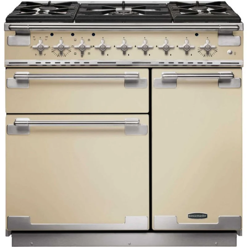 Rangemaster Elise 90 90cm Dual Fuel Range Cooker - ELS90DFFCR