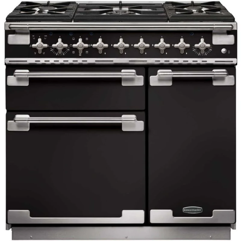 Rangemaster Elise 90 90cm Dual Fuel Range Cooker - ELS90DFFGB