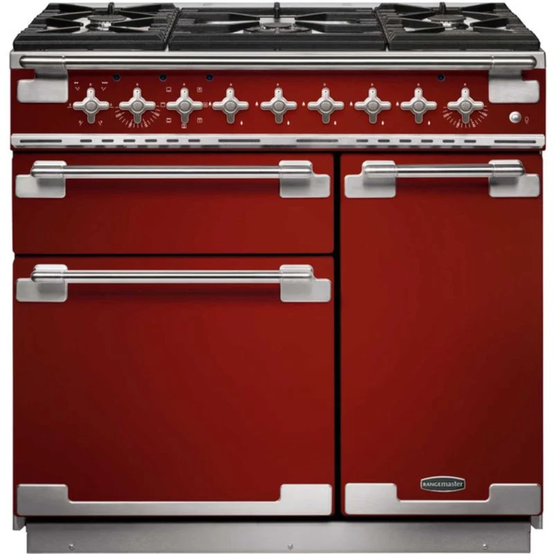 Rangemaster Elise 90 90cm Dual Fuel Range Cooker - ELS90DFFRD