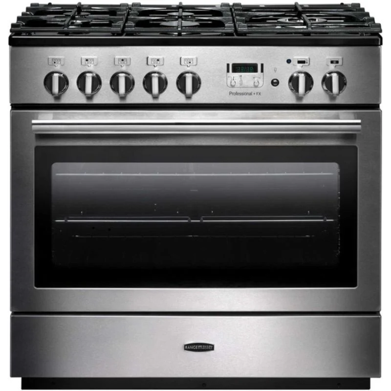 Rangemaster Professional+ FX 90 90cm Dual Fuel Range Cooker - PROP90FXDFFSS/C