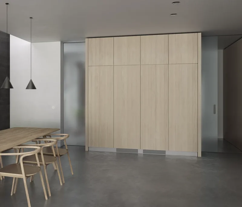Congelador Vario 177.2 x 55.8 cm Cierre SoftClose con puerta fija Serie 200