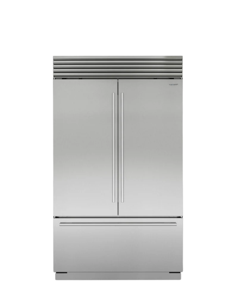 Frigorífico-congelador French Door Sub-Zero con tirador tubular