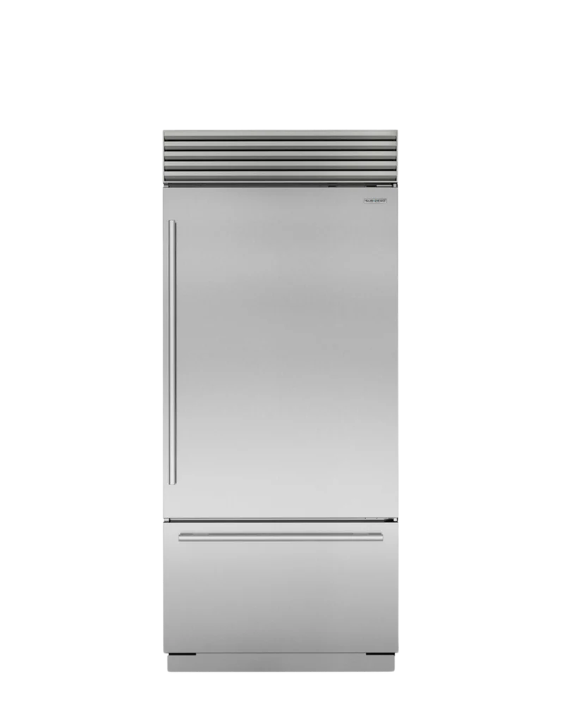Frigorífico-congelador empotrado Sub-Zero con tirador tubular