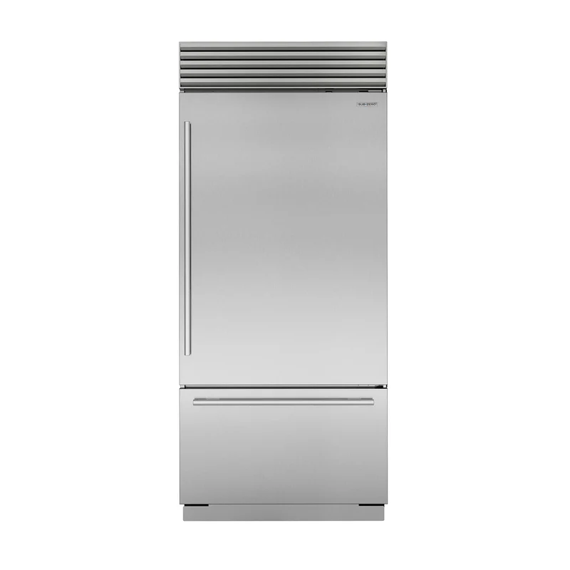Frigorífico-congelador empotrado Sub-Zero con tirador tubular