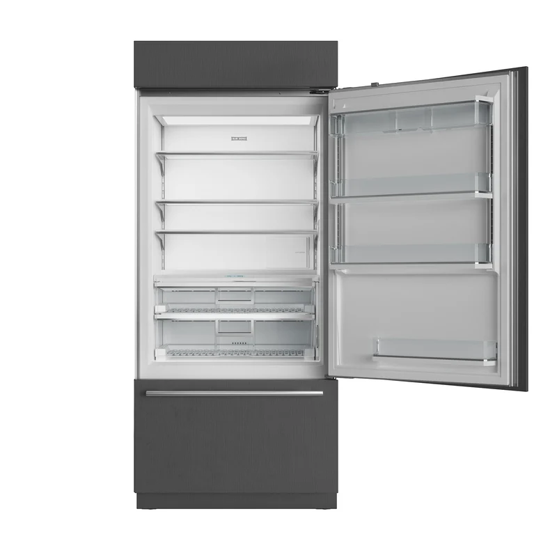Frigorífico-congelador empotrado Sub-Zero con tirador tubular