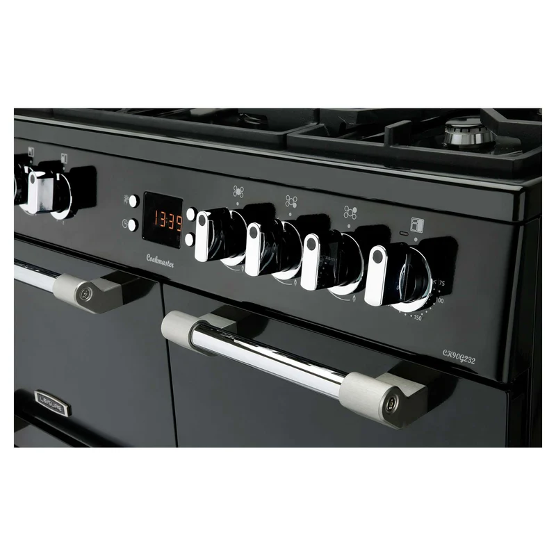 Leisure CK90G232K Cookmaster Gas 90cm Range Cooker - Black