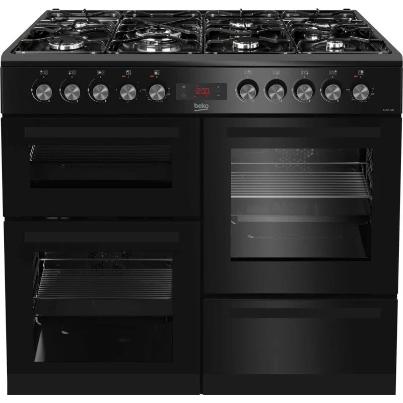 Beko 100cm Dual Fuel Range Cooker - KDVF100K