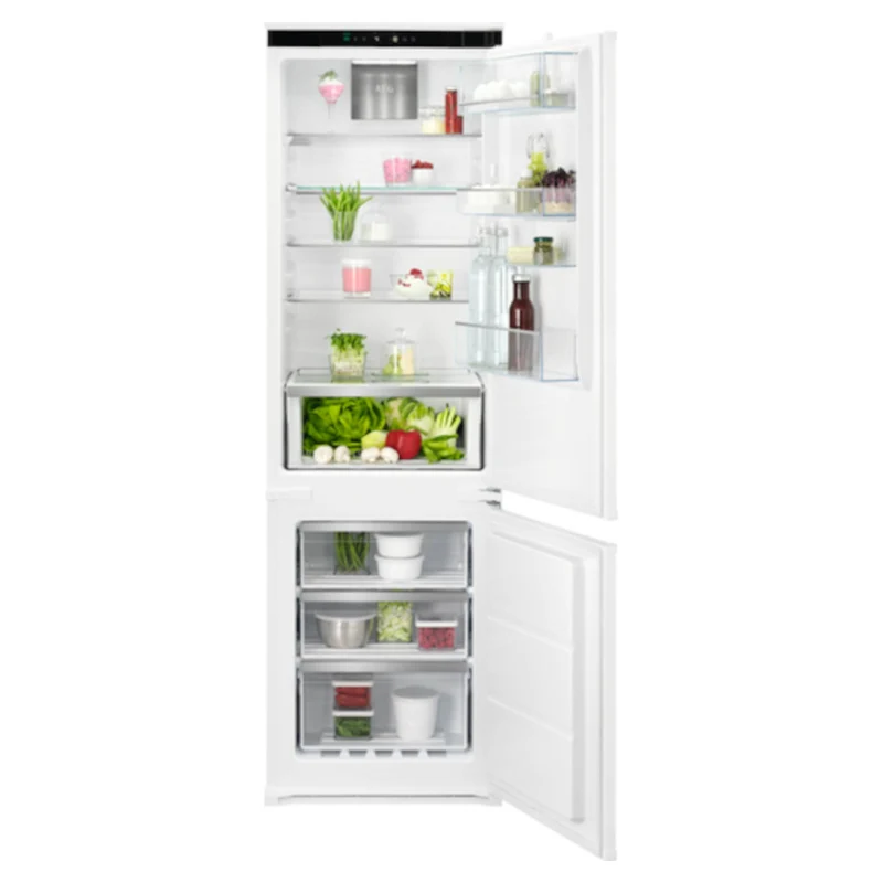 AEG 7000 GreenZone Built-In Fridge Freezer 70/30 No Frost - NSC7G181DS