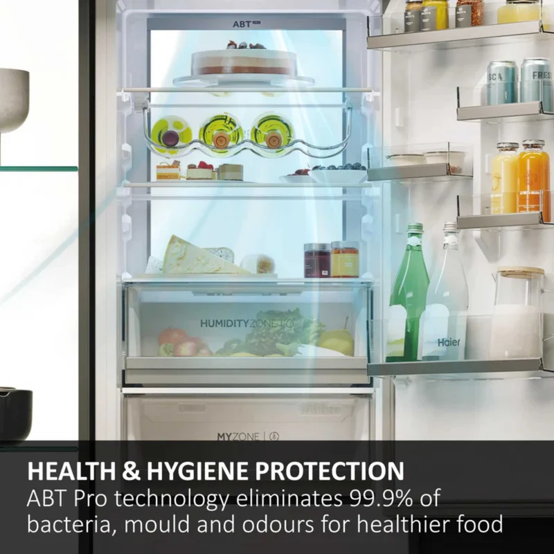 Haier ID Series 6 Built-In Fridge Freezer 70/30 Total No Frost - White - HBW7518CTK