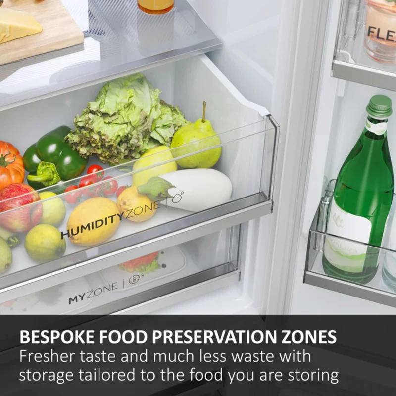 Haier ID Series 6 Built-In Fridge Freezer 70/30 Total No Frost - White - HBW7518CTK