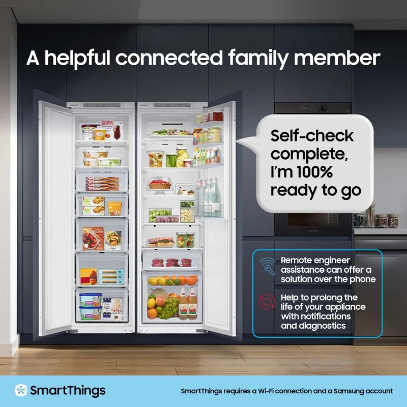 Samsung Series 6 SpaceMax 70/30 Total No Frost Fridge Freezer - BRB70F26DES0EU