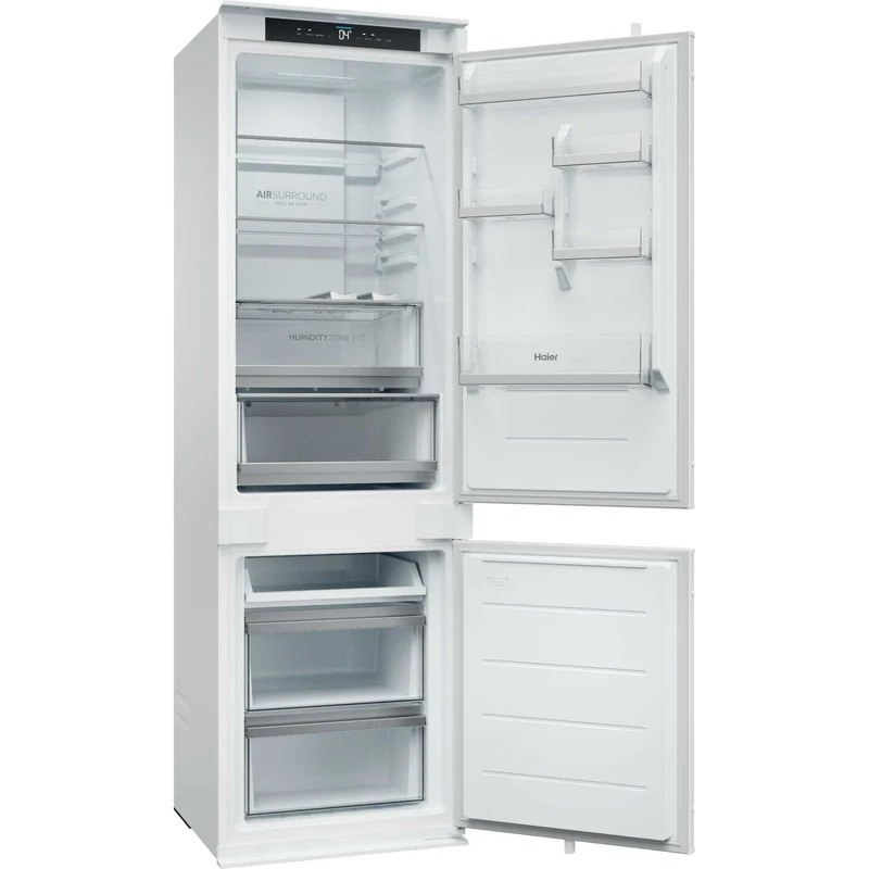 Haier ID Titanium 2 Built-In Fridge Freezer 70/30 Total No Frost - White - HBQW5518EK