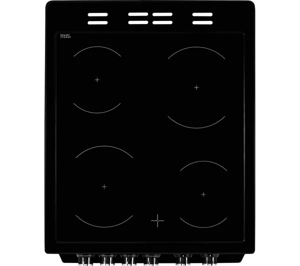 Beko 50 cm Electric Ceramic Cooker - KDVC563AK